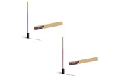 Smarthus - Philips Hue Gradient Signe Floor Svart 2-pakning - 8500660