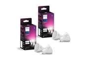 Smarthus - Philips Hue White & Color Ambiance – 4,2W – 400 Lumen – 4-pakning - 8500995