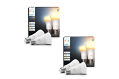 Smarthus - Philips Hue White Ambiance A60 Pære – 1100 Lumen – 4-pakning - 8501000