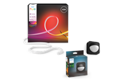Smarthus - Philips Hue Neon Utendørs LED-stripe 10m + Utendørs bevegelsessensor - 8501003