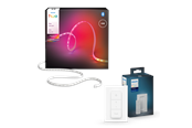 Smarthus - Philips Hue Flux LED-stripe 4 m + Dimmer Switch V2 - 8501006