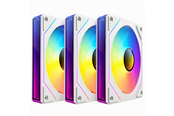 Kabinettvifte - DUTZO INF 120 PWM ARGB (3-pack) - Kabinettvifte - 120mm - Hvit med RGB-lys - 28 dBA - 8501027