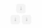Smarthus - Aqara Temperature and Humidity Sensor 3 packs - 8501088