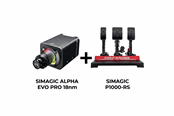 Spill - Tilbehør - Simagic Alpha Evo Pro 18nm + P1000-RS - Sim racing pakker - 8501100