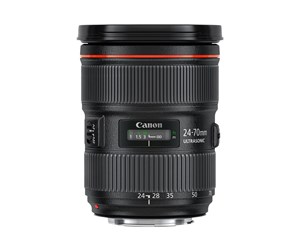 Canon EF 24-70mm f/2.8 L USM おまけ純正フード付 Canon EF 24-70mm F2.8L II USM | På lager | Billig
