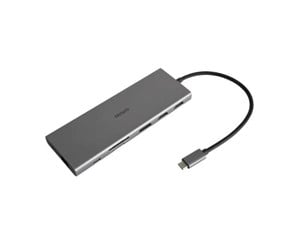Deltaco 12-in-1 USB-C Docking Station