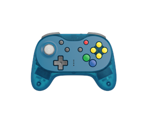 Retro Fighters Brawler64 Pro - Ice Blue - Wireless Controller - Nintendo 64