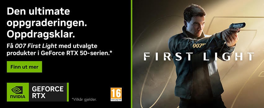 NVIDIA GeForce RTX 50 Series 007 First Light Game Bundle - Proshop