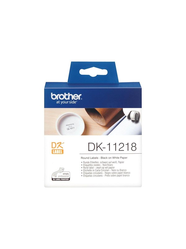 Brother DK11218 - Black on white