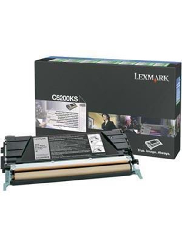 Lexmark C5200KS Toner Black - Laser toner Svart