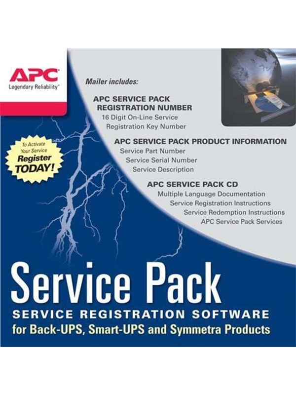APC Warranty Ext/3Yr for SP-02