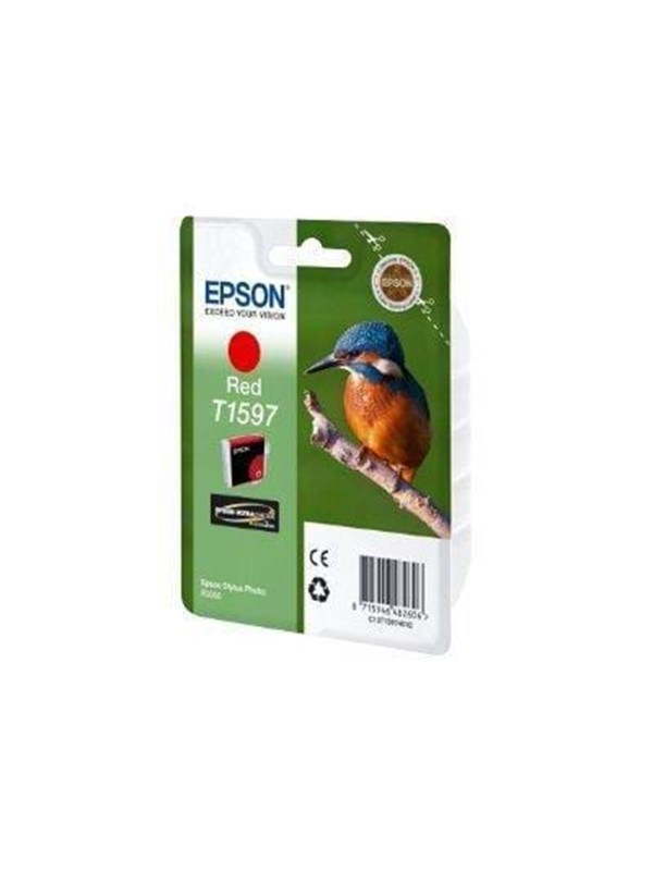 Epson T1597 Ink Cartridge - Red - Blekkpatron Rød