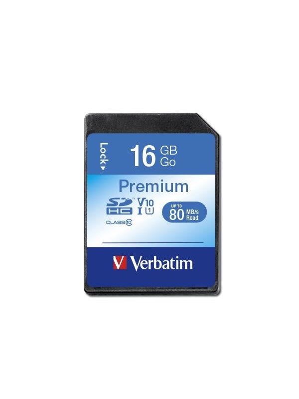 Verbatim Premium U1 SD - 90MB/s - 16GB