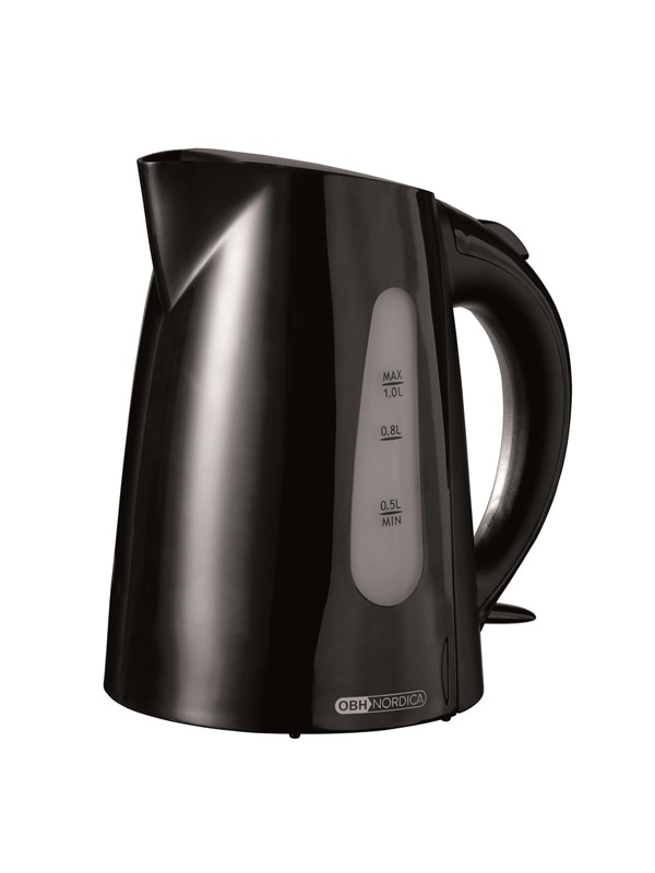 OBH Nordica Vannkoker Kettle Nemo Black - 6451 - Svart - 2200 W