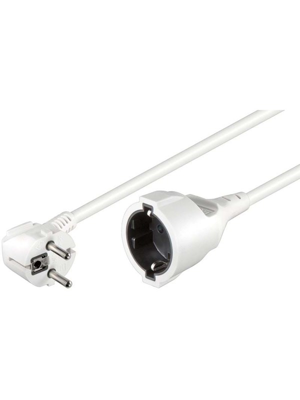 Pro Power cable C13 Ext. - Hvit - 3m