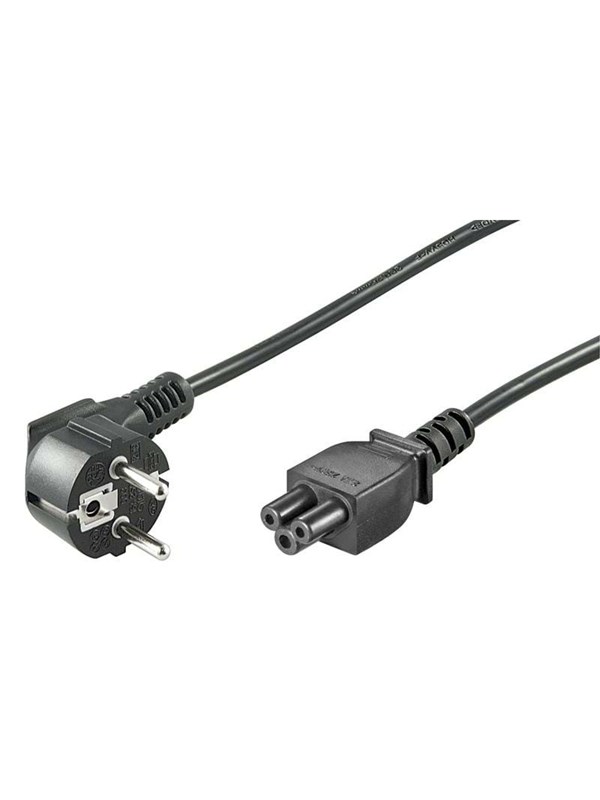 Pro Strømkabel C5 (Mickey Mouse) - Svart - 90° - 1.8m