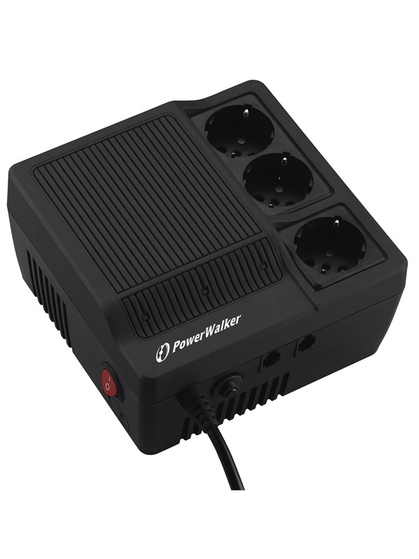 BlueWalker 10120300 - PowerWalker AVR - 600VA/360W - Line Interactive UPS