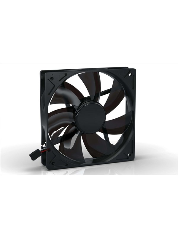 Blacknoise BlackSilent Pro PL-PS - Kabinettvifte - 120mm - Svart - 24 dBA