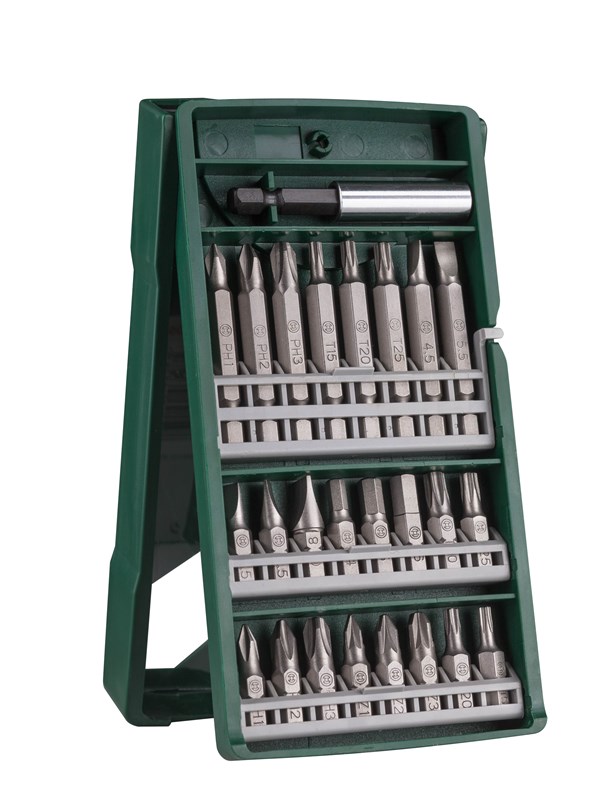 Bosch 25-delers mini-X-Line sett med skrubits