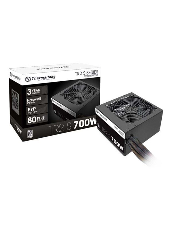 Thermaltake TR2 S 700W Strømforsyning (PSU) - 700 Watt - 120 mm - ATX - 80 Plus White sertifisert