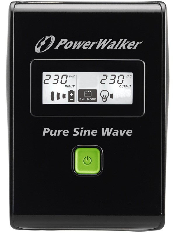 BlueWalker 10120080 - PowerWalker VI SW - 800VA/480W - Line Interactive UPS