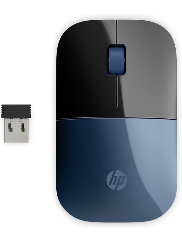HP Z3700 Blue Wireless Mouse (V0L81AA) - Mus - Optisk - Blå