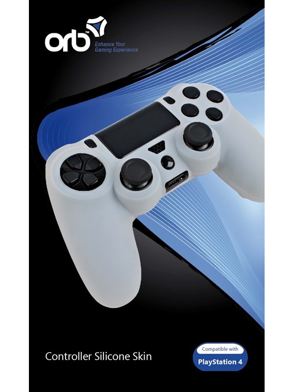 Orb PS4 Silicon Skin White - Miscellaneous Tilbehør til spillkonsoll - Sony PlayStation 4