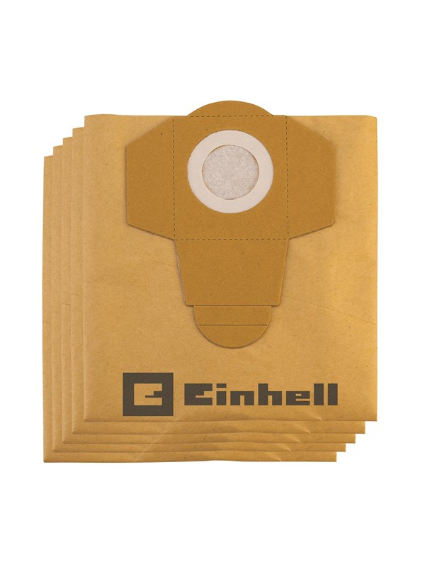 Einhell Støvposefilter 30l (5 stk.), tilbehør til våt-/tørrstøvsuger.
