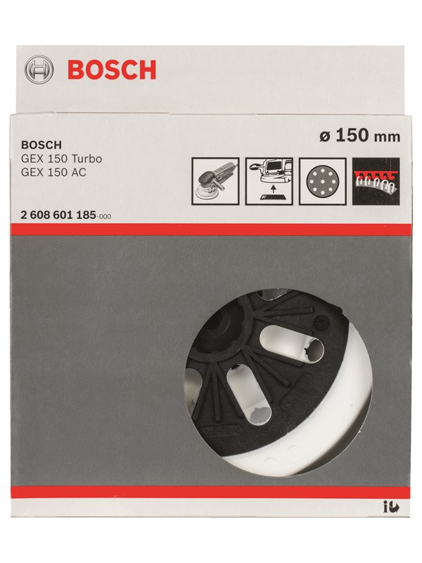 Bosch Slipetallerken Middels hard, 150 mm