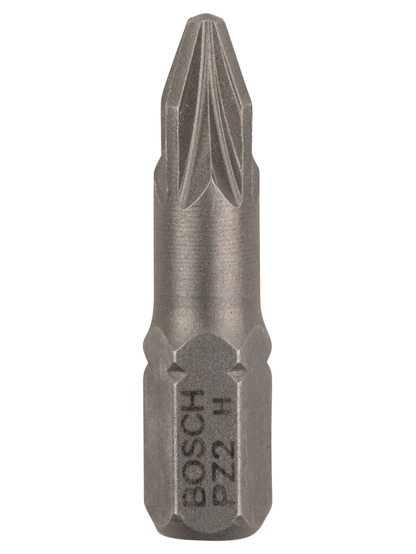 Bosch Skrutrekkerbits, ekstra hard PZ 2, 25 mm
