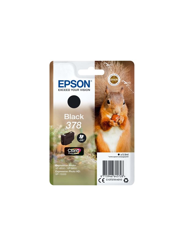 Epson 378 - sort - original - blækpatron