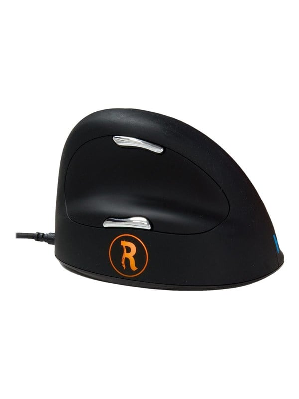 R-Go Tools R-Go HE Break L - Ergonomisk mus - 4 knapper - Svart