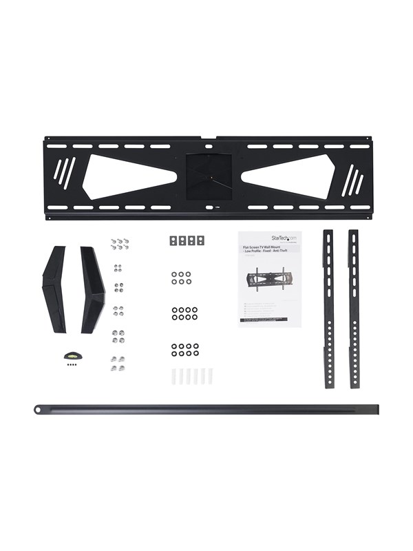 StarTech.com Flat-Screen TV Wall Mount - Low Profile - For 37" to 70" TV - Anti-Theft - Fixed - vægmontering - Max 40 kg - recommended for 70"