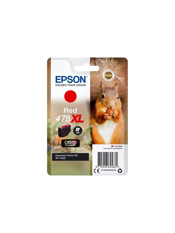 Epson 478XL - High Capacity - Red Ink