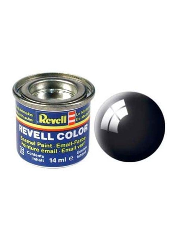 Revell enamel paint # 07-black Shiny