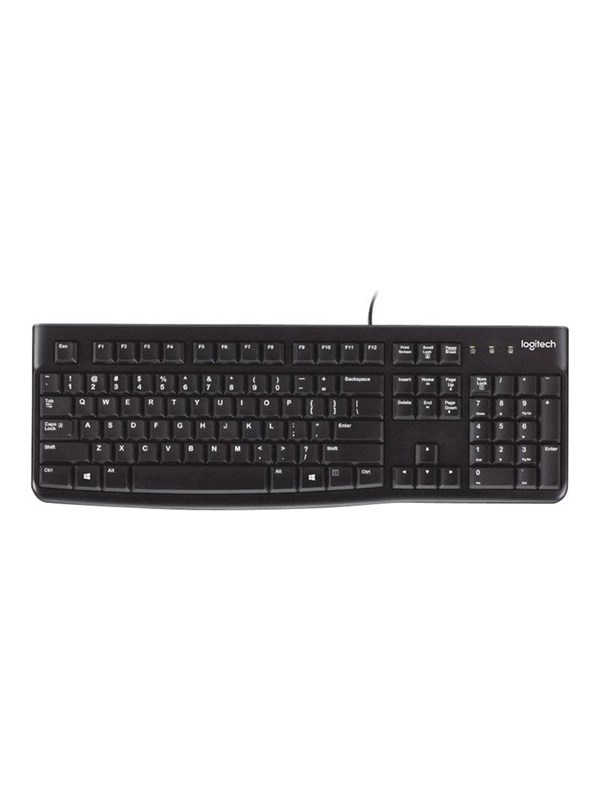 Logitech K120 Corded Keyboard - FR - Tastatur - Fransk - Svart