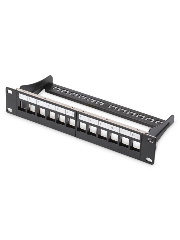 DIGITUS 12-Port Modular Patch Panel