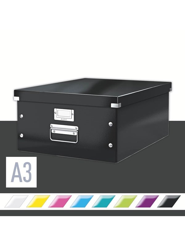 Leitz Oppbevaringsboks Click & Store WOW Large Sort