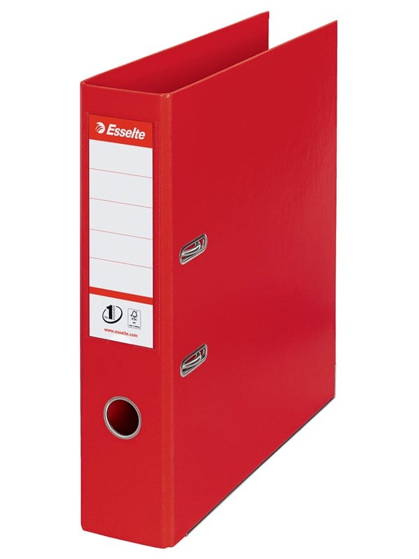 Esselte Brevordner No.1 PP FSC® A4/75 mm Rød