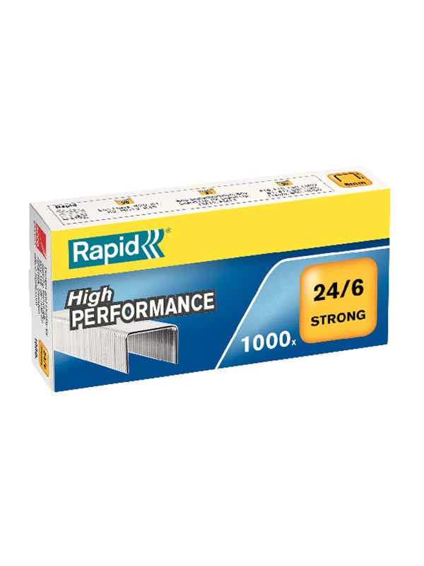 Rapid Heftestift Strong 24/6 Galv E/1000