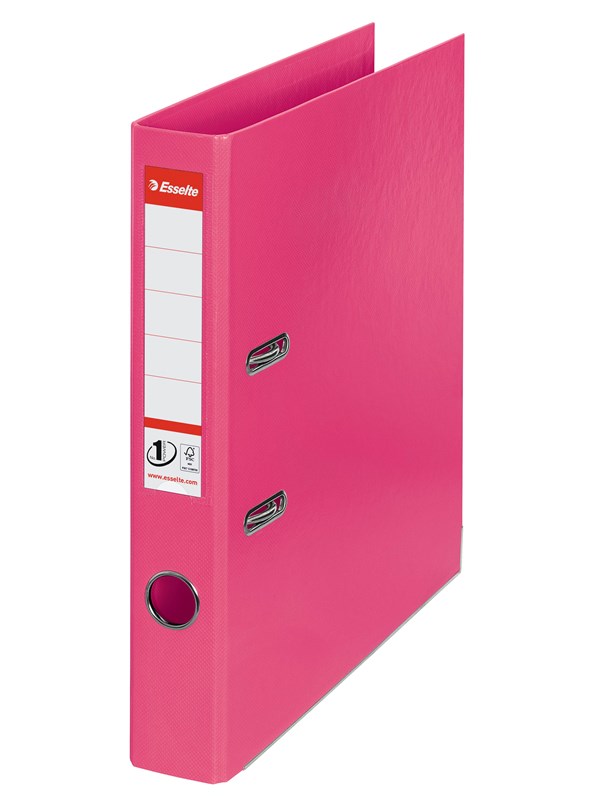 Esselte Brevordner No.1 PP FSC® A4/75 mm Fuksia
