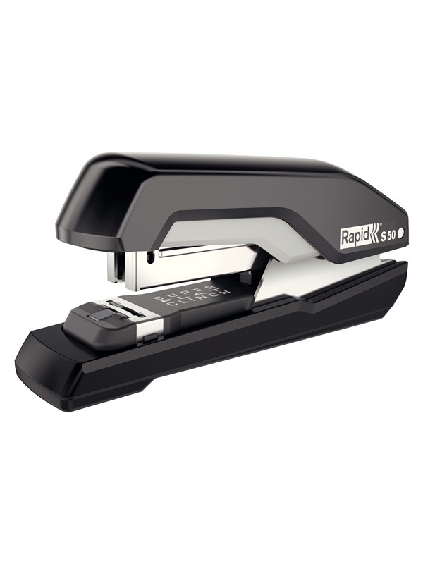 Rapid Stiftemaskin S50 SuperFlatClinch 50 ark Sort