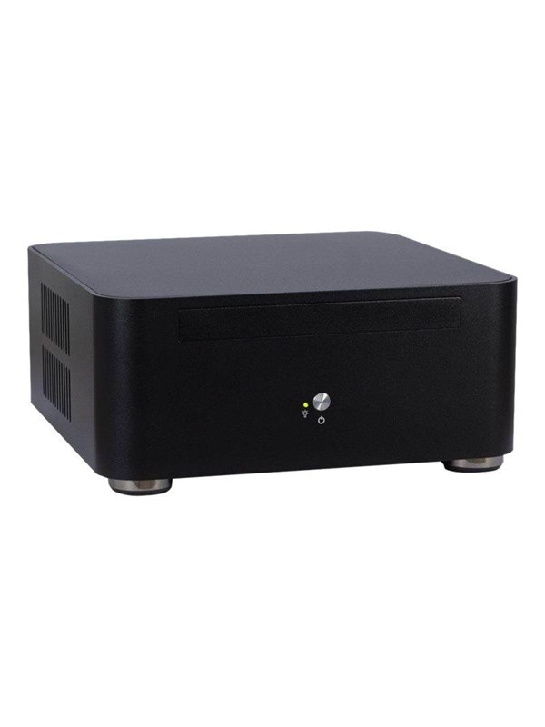 Inter-Tech A80S - Kabinett - Ultra small form factor - Svart