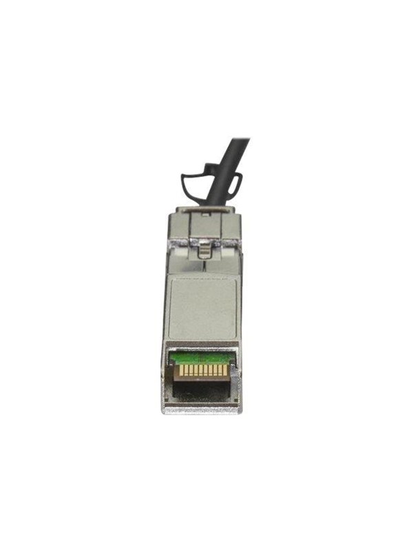 StarTech.com Cisco SFP-H10GB-CU1M Comp SFP+ Twinax Cable - 0.5 m (1.6 ft.) - 10GBase direct attach cable - 50 cm - black - Svart - 0.5m