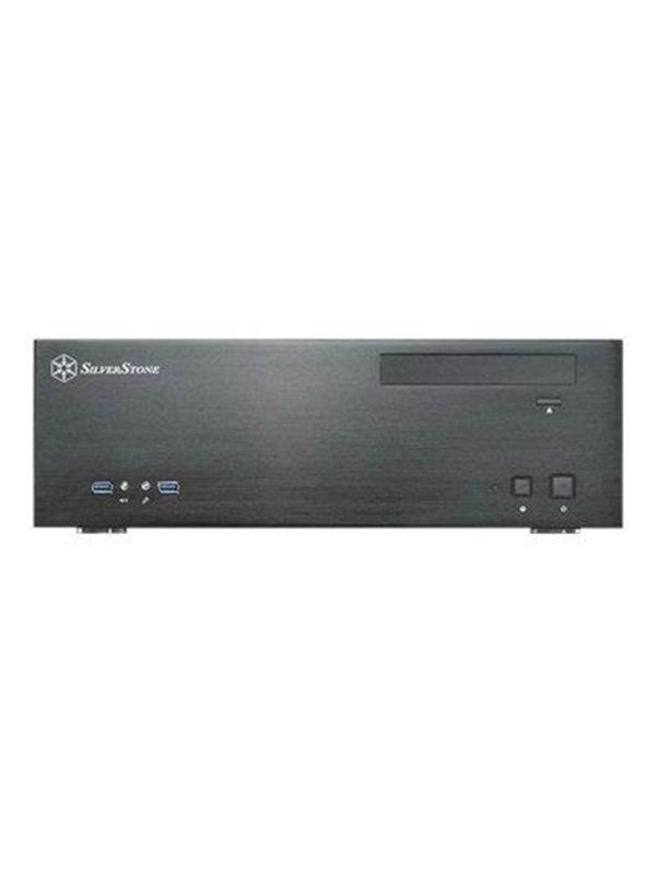 SilverStone Grandia GD04 - Kabinett - Desktop - Svart
