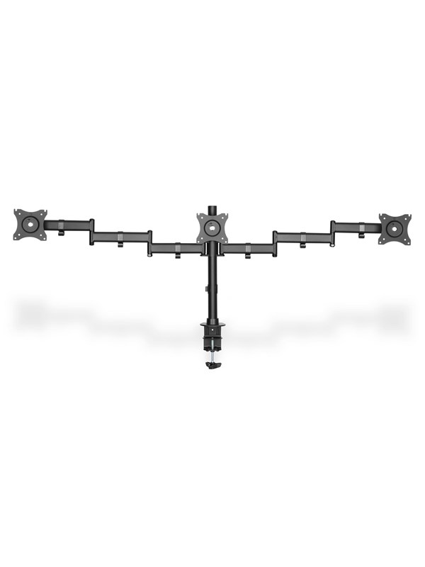 DIGITUS Triple Monitor Desk Clamp Mount