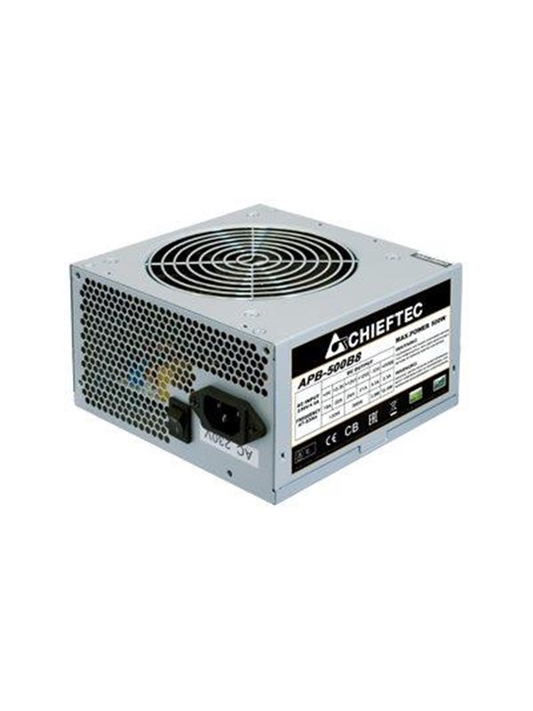 Chieftec VALUE SERIES Strømforsyning (PSU) - 500 Watt - 120 mm - ATX 2.3 - 80 Plus Ja