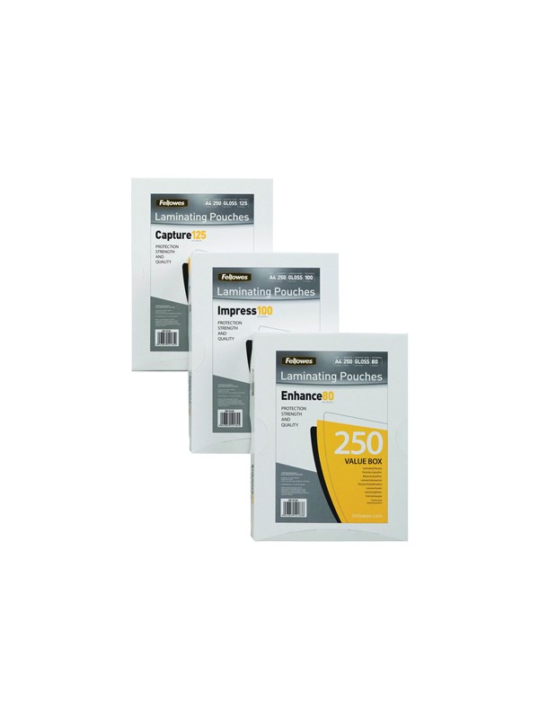 Fellowes ImageLast A5 80 Micron Laminating Pouch - 100 pack