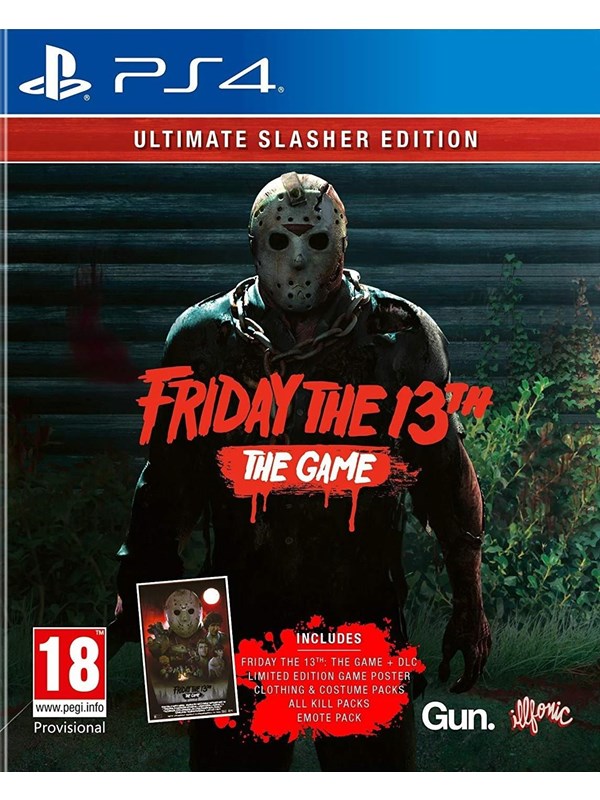 Friday 13th The Game Ultimate Slasher Edition (Playstation 4 PS4) - Game  6DVG  Fast