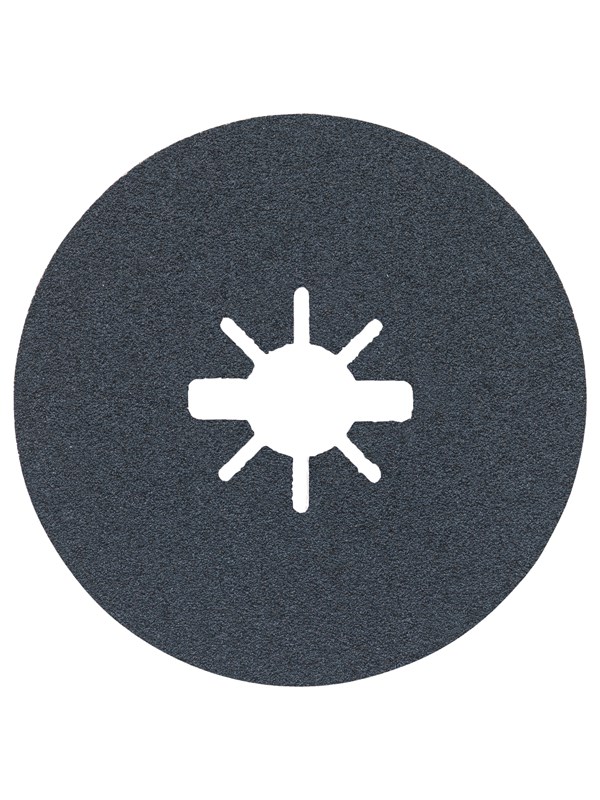 Bosch X-LOCK-fiberslipeskiver, Ø125 mm, G 60, R574, Best for Metal, 1 stk. D= 125 mm, G= 60